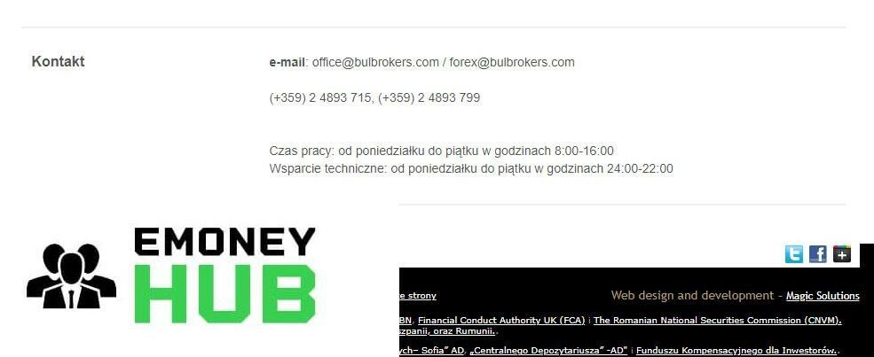 Bulbrokers контакты