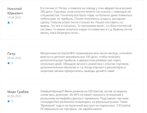 Daclandfx отзывы