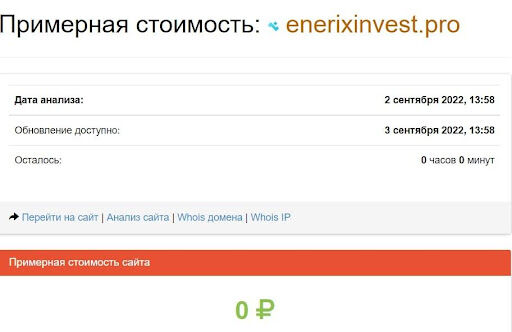 История EnerixInvest отзывы о разводе