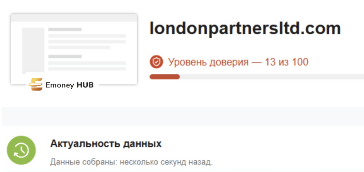 London Partners Ltd скам