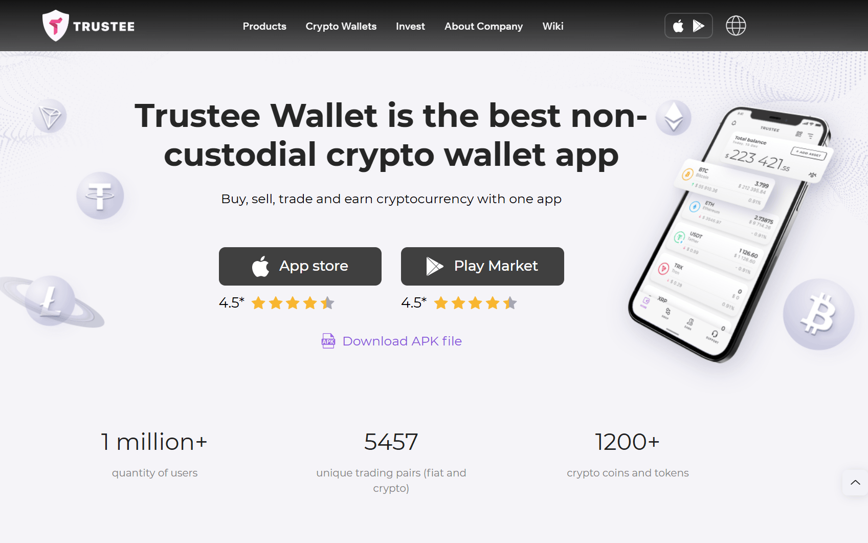 обзор Trustee Wallet