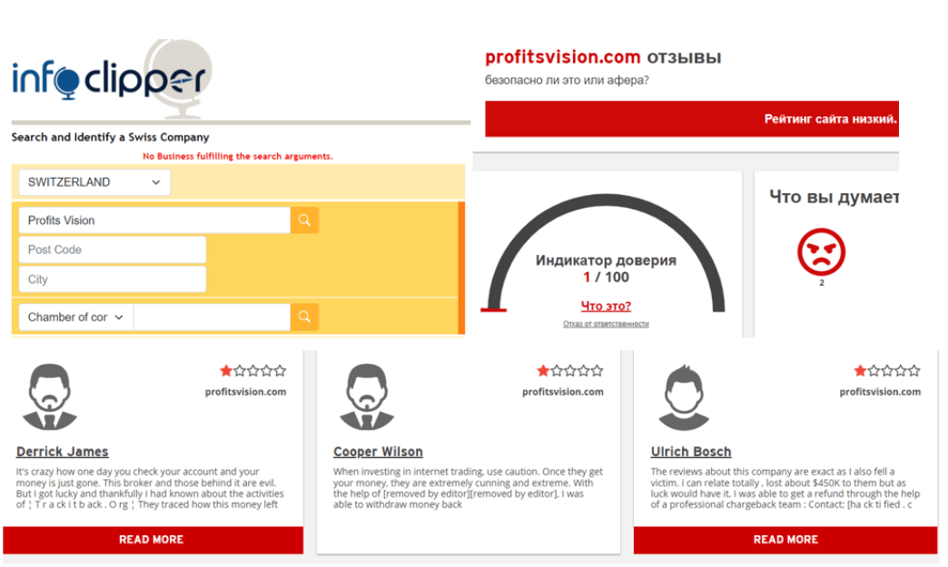 Profits Vision мошенники