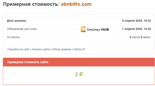 СКАМ Развод СКАМ ABNBITFX
