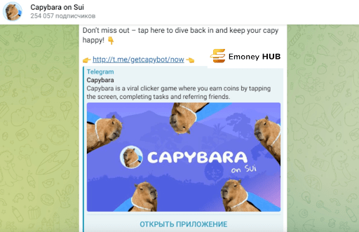 Capybara bot