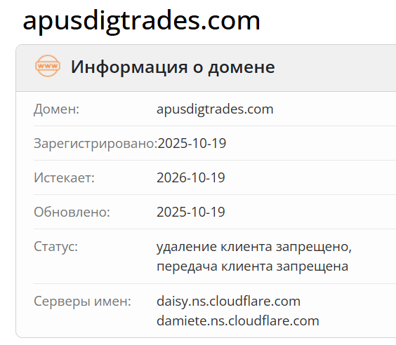 Apus Dig Trades домен