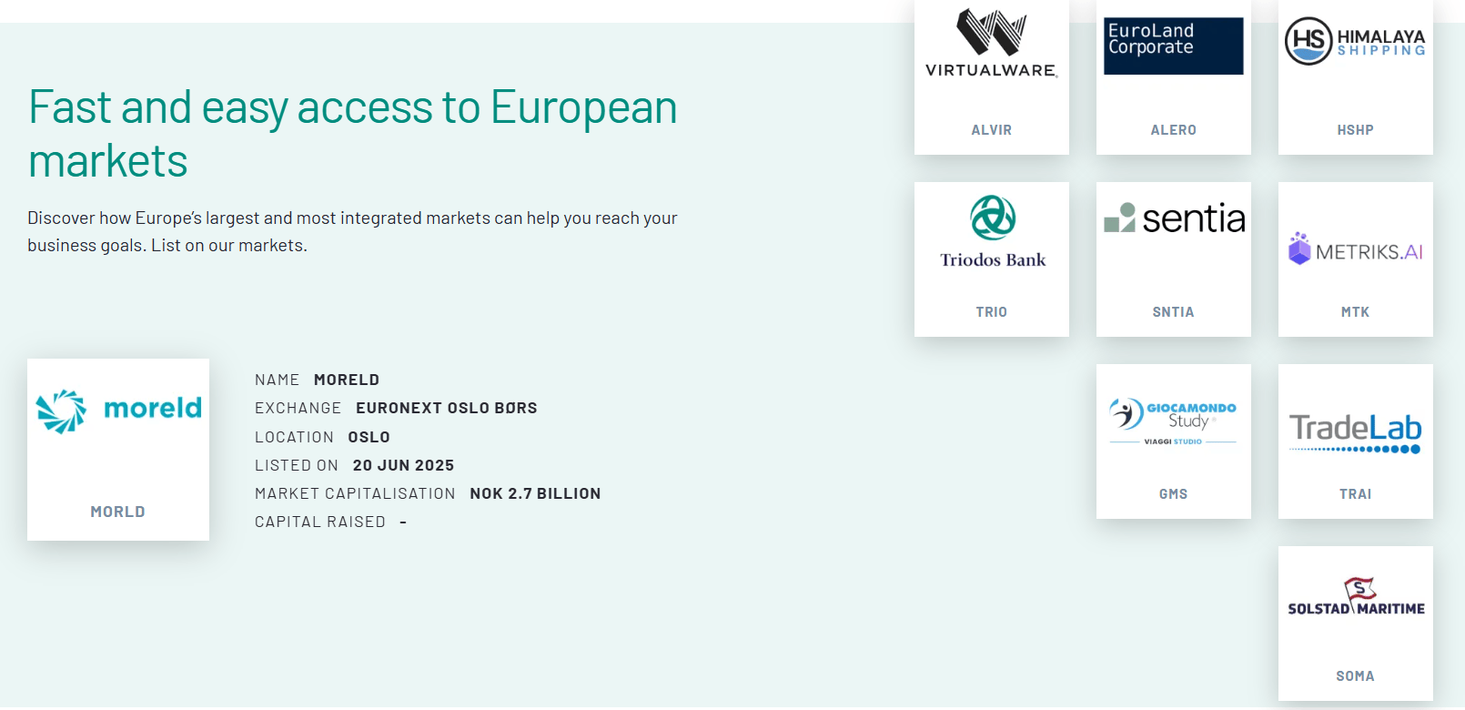 информация про Euronext N.V.