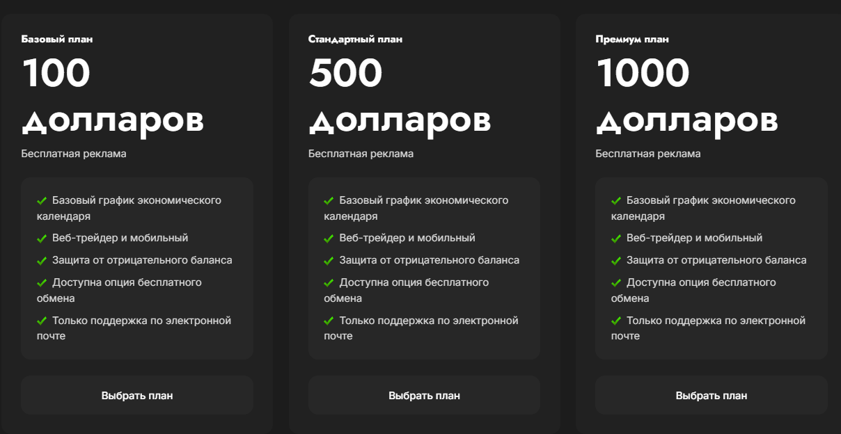 торговые планы Cryptoras