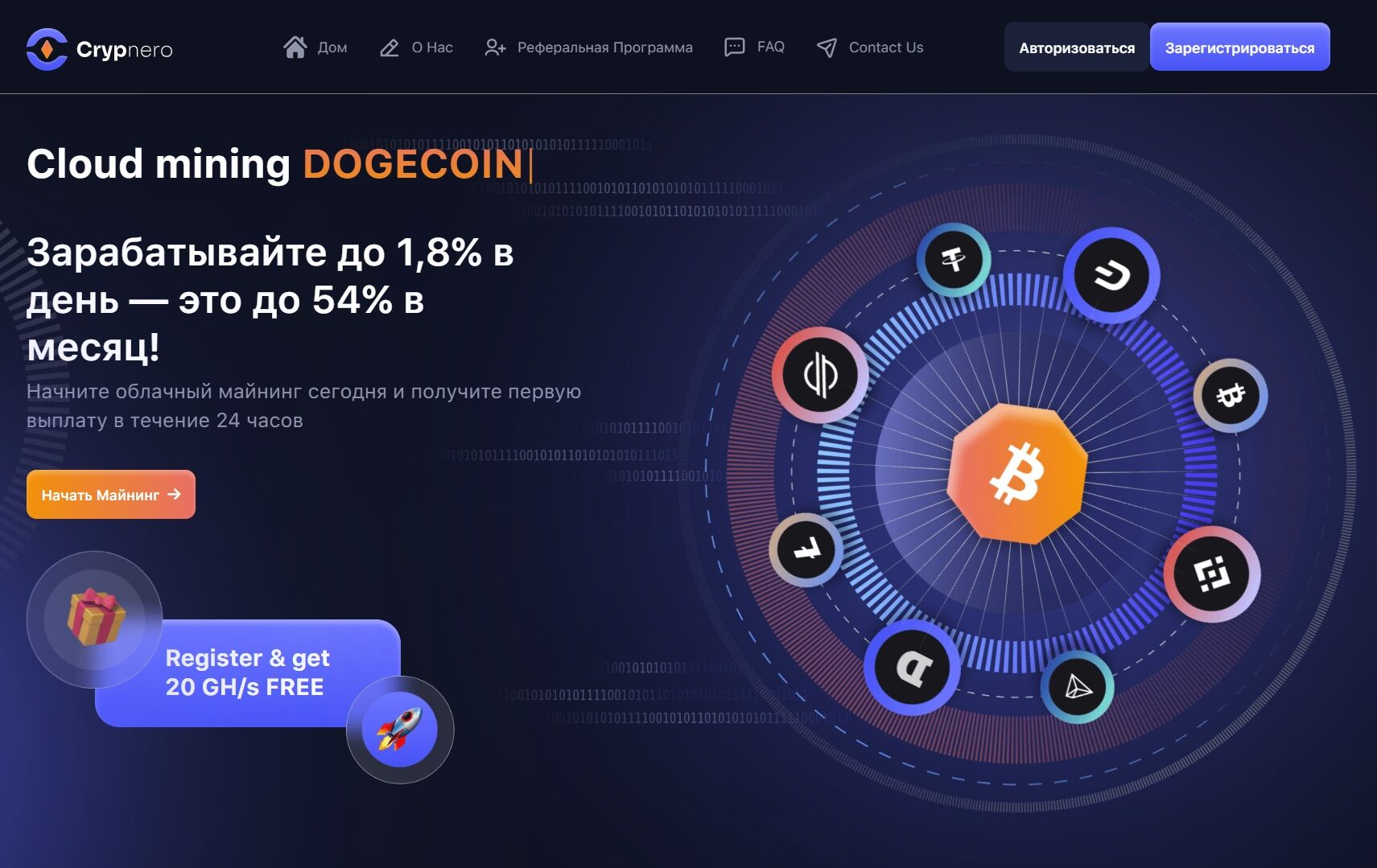 Crypnero обзор