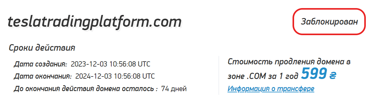Tesla Trading Platform