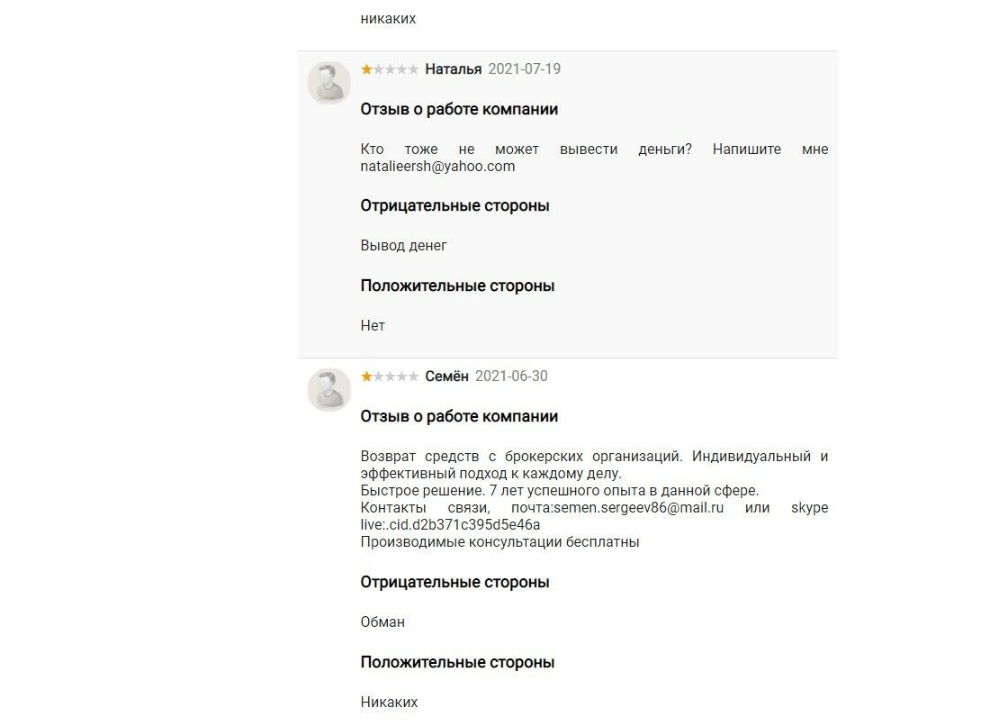 Отзывы о Neobrok