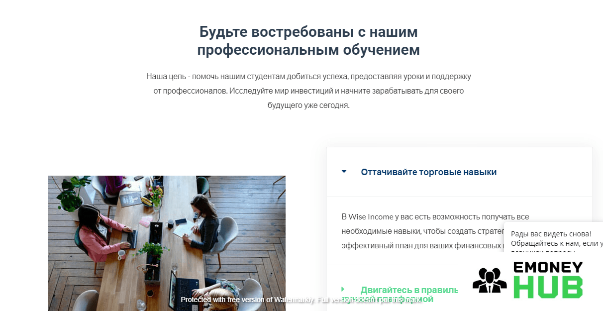 Изображение 1 - Wise Income