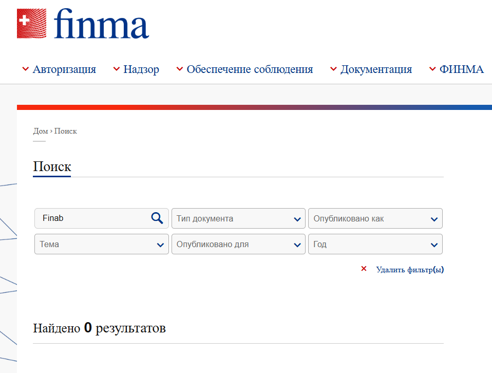 Finab что известно