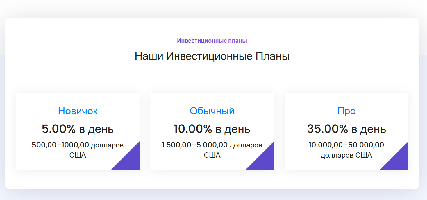 типы счетов MillenniumTradeNetwork