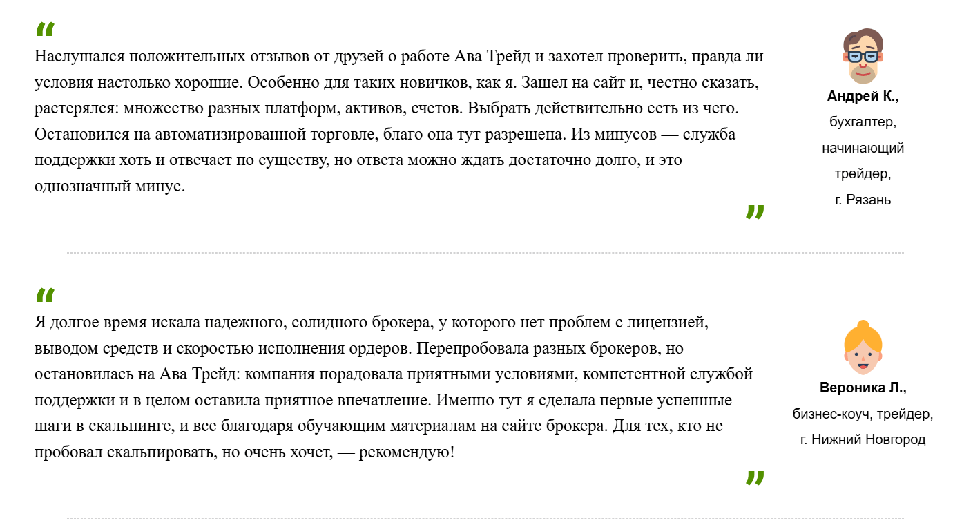 AvaTrade отзывы