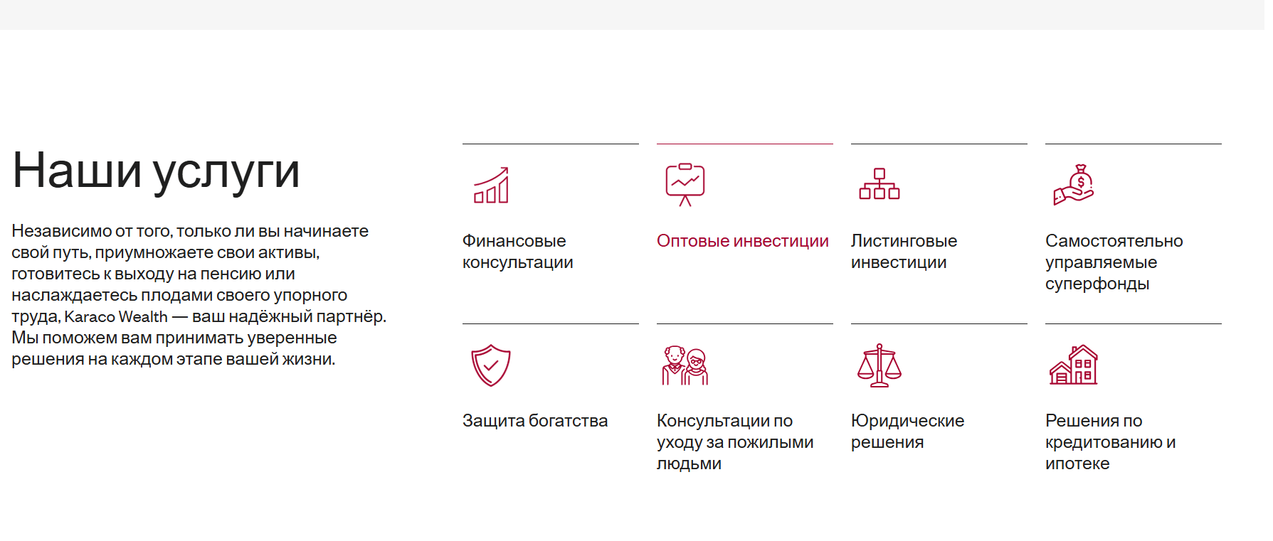 обзор Karaco Wealth
