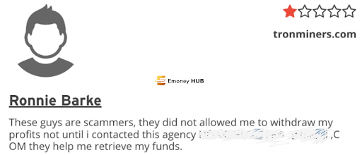 TRONMINERS.TECH отзыв