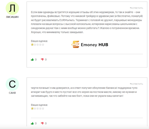 EURMarkets отзывы
