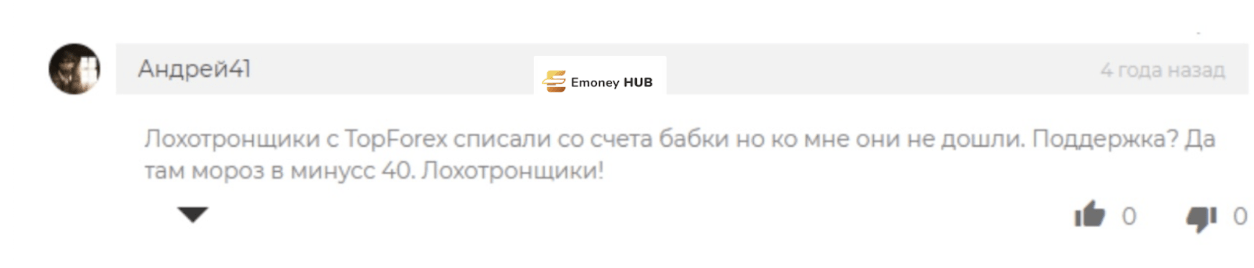 TopForex скам