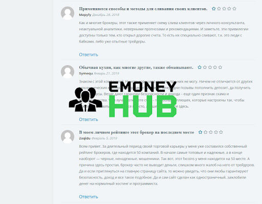 Отзывы о FXcoins