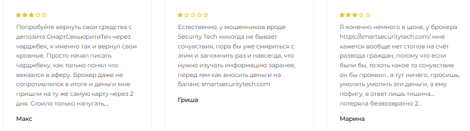 Smart Security Tech отзывы людей