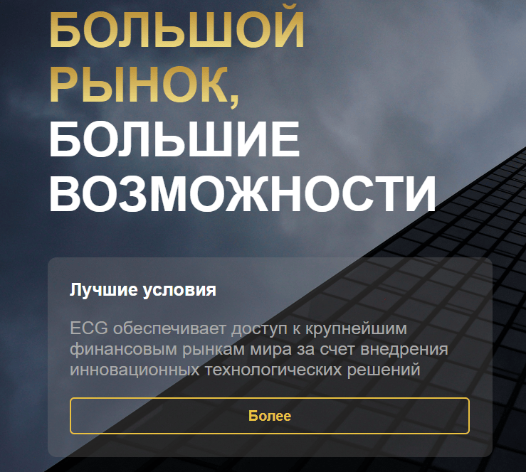 Обзор сайта Elcapgruop (ECG)