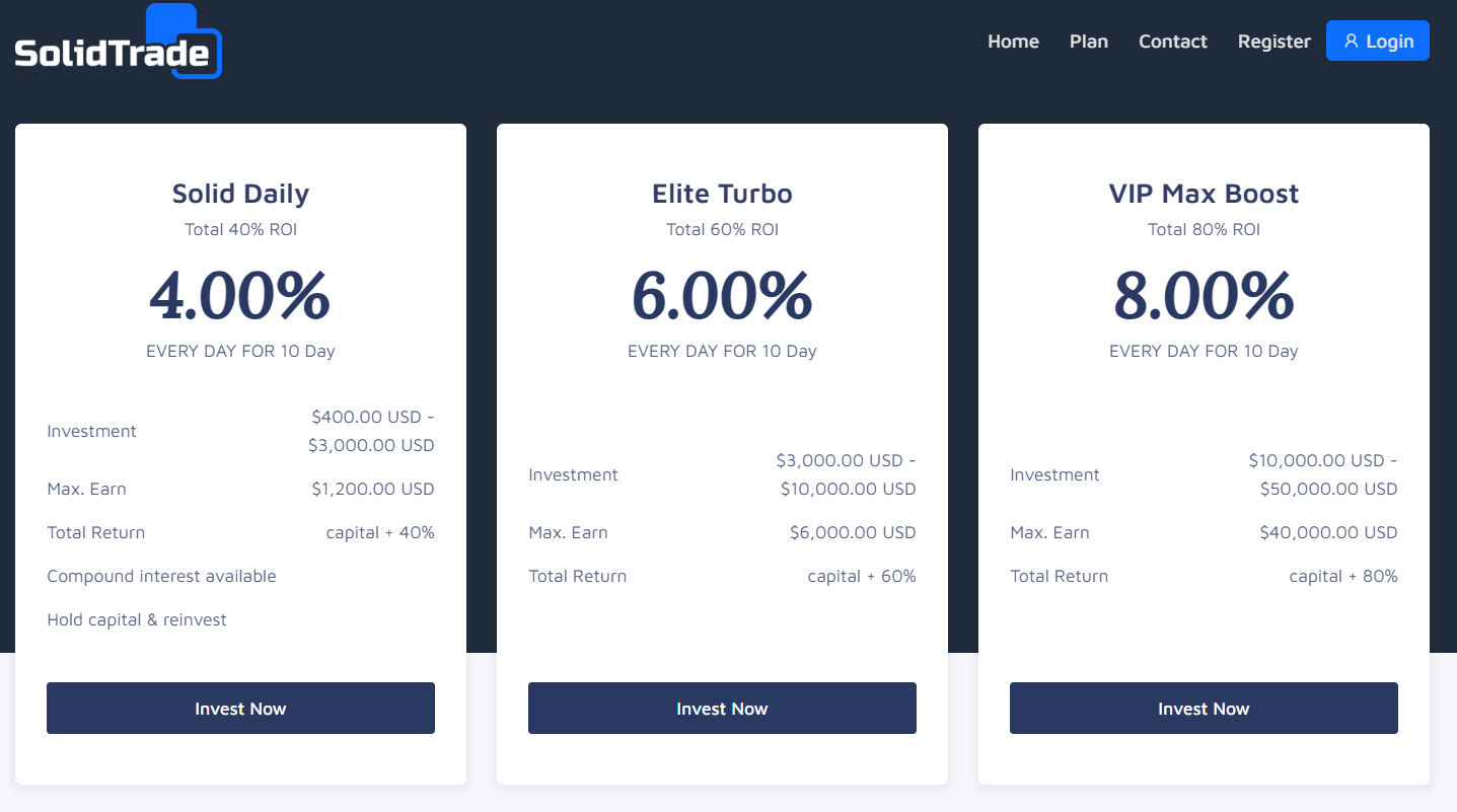 обзор на SolidTrade