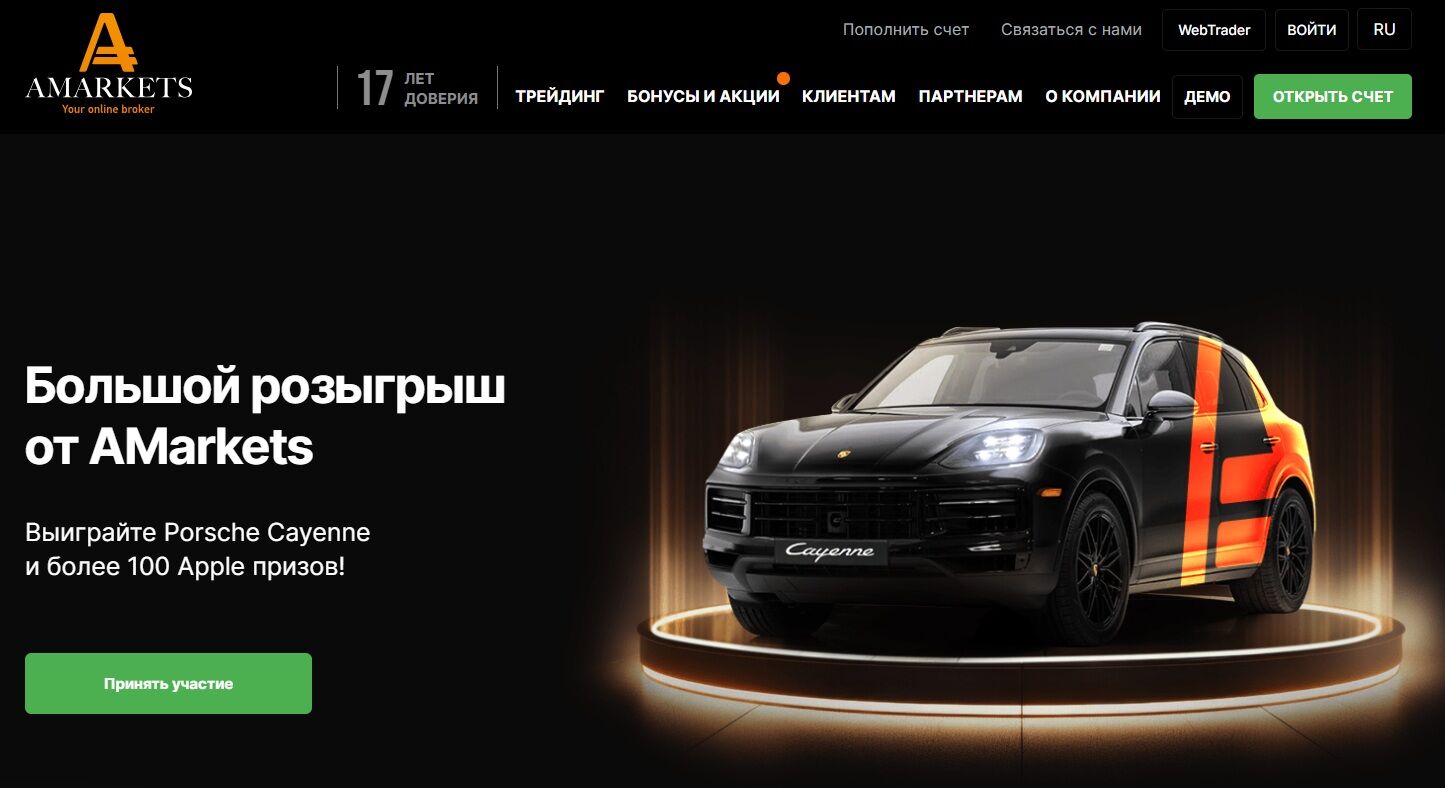 AMarkets обзор
