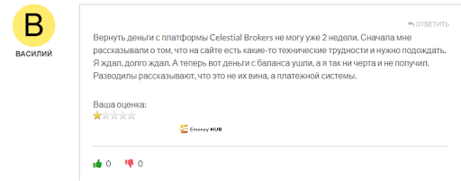 СКАМ Celestial Brokers