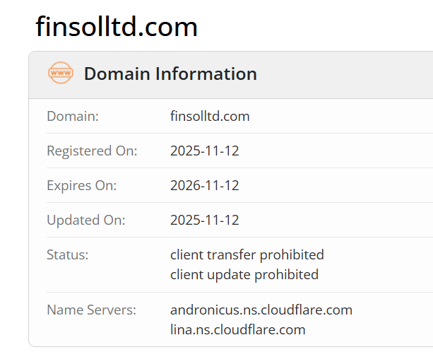 домен FinsolLtd