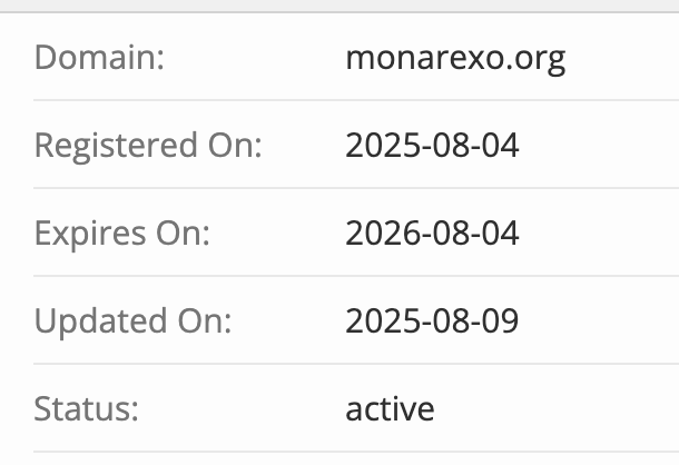 домен Monarexo