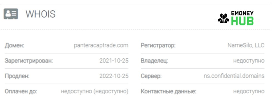 Отзыв Pantera Capital Trade