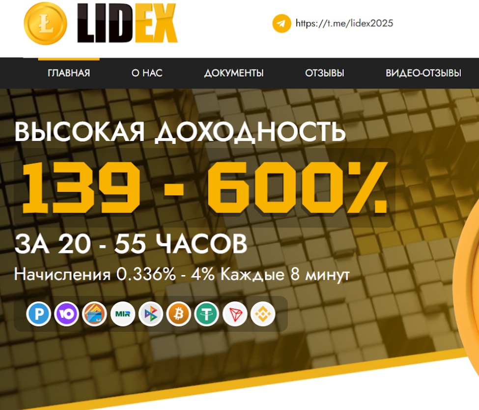 обзор Lidex