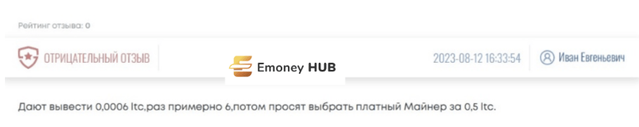  ltcminer.com отзывы