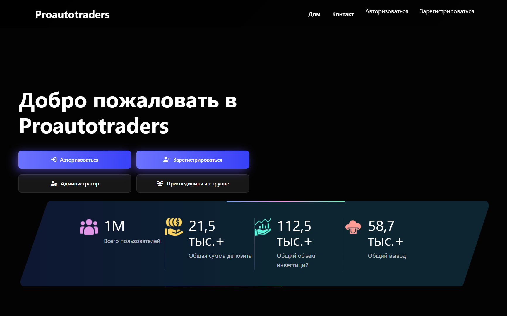 обзор на Proautotraders