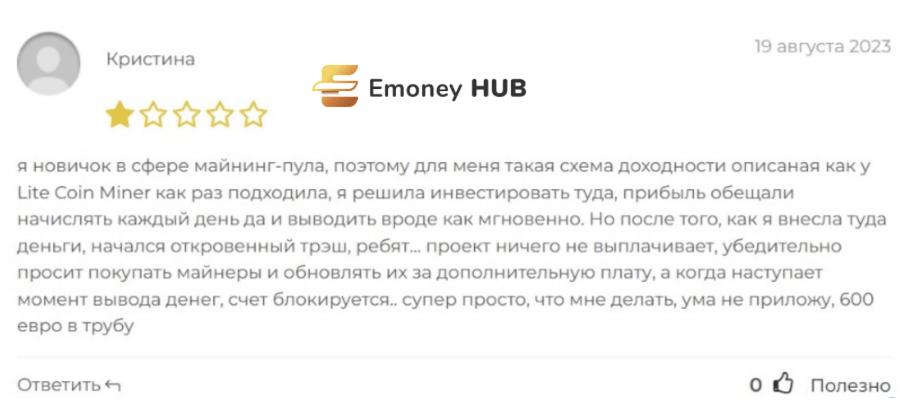 LTCMiner обзор