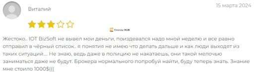 Развод iotbizsoft.com