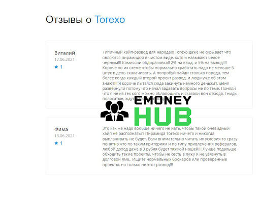 Torexo Отзывы