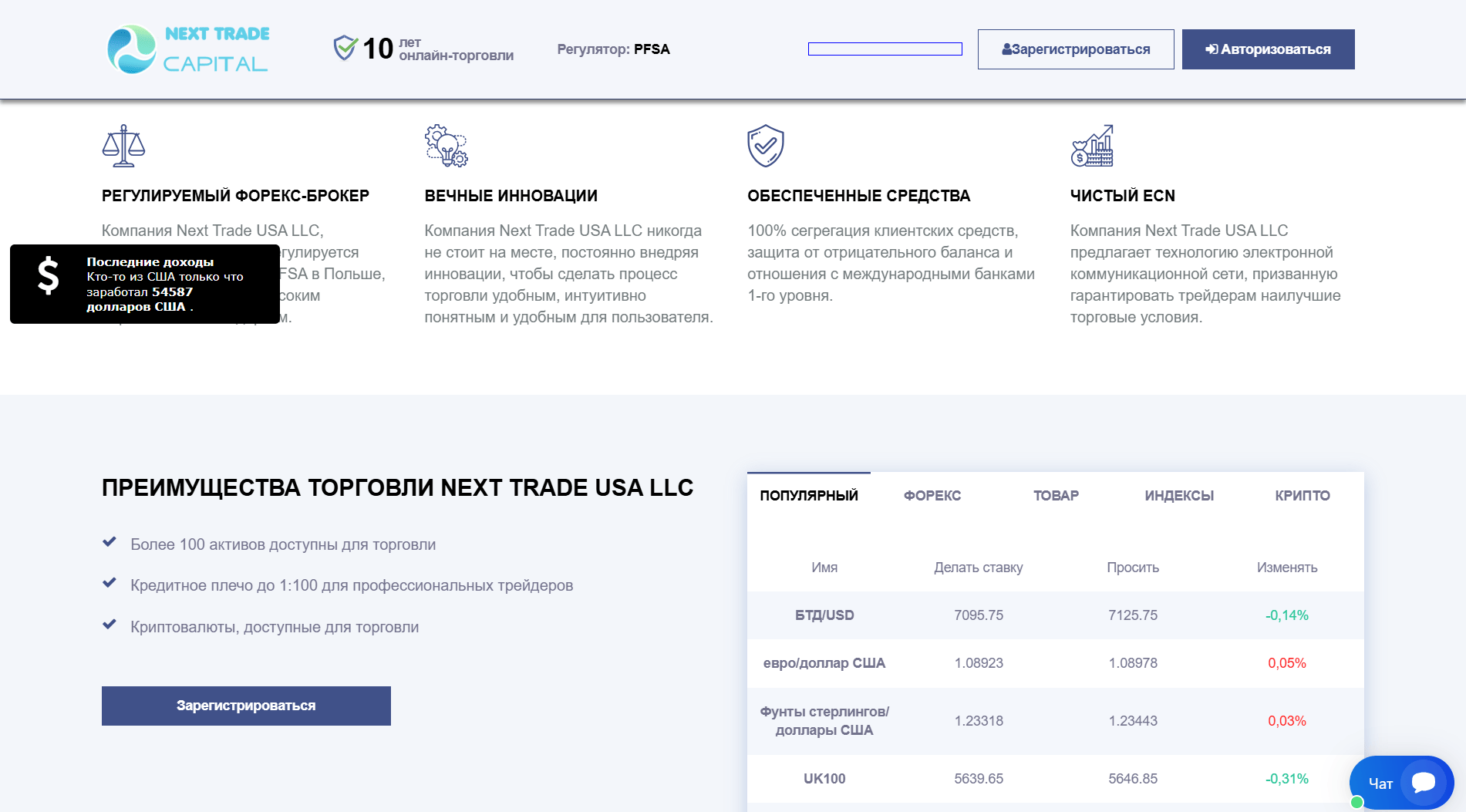 Next Trade что известно
