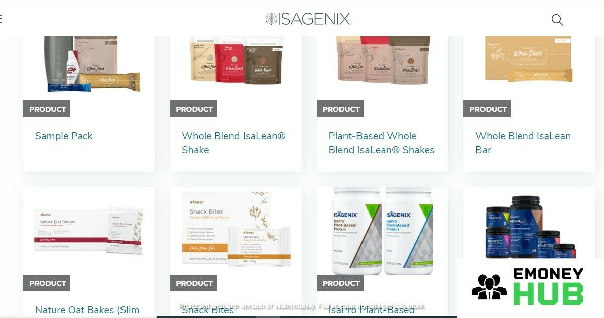 Продукция Isagenix