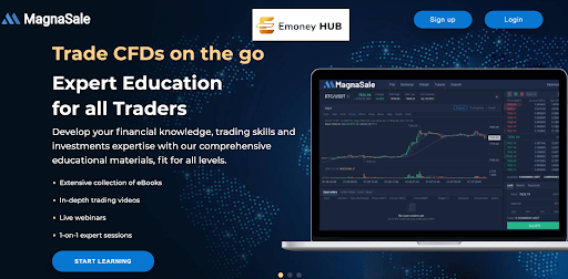 Обзор сайта Magnasale