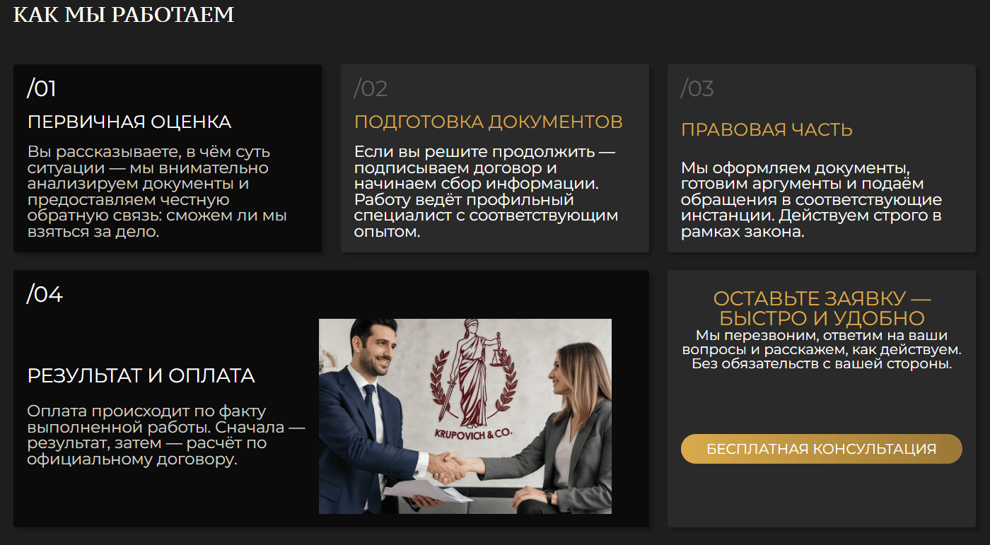 информация о Krupovich & Co