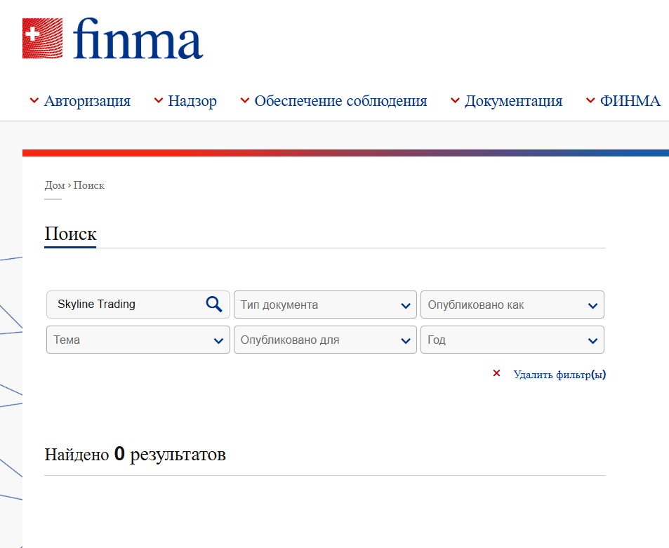 Обзор проекта Skyline Trading