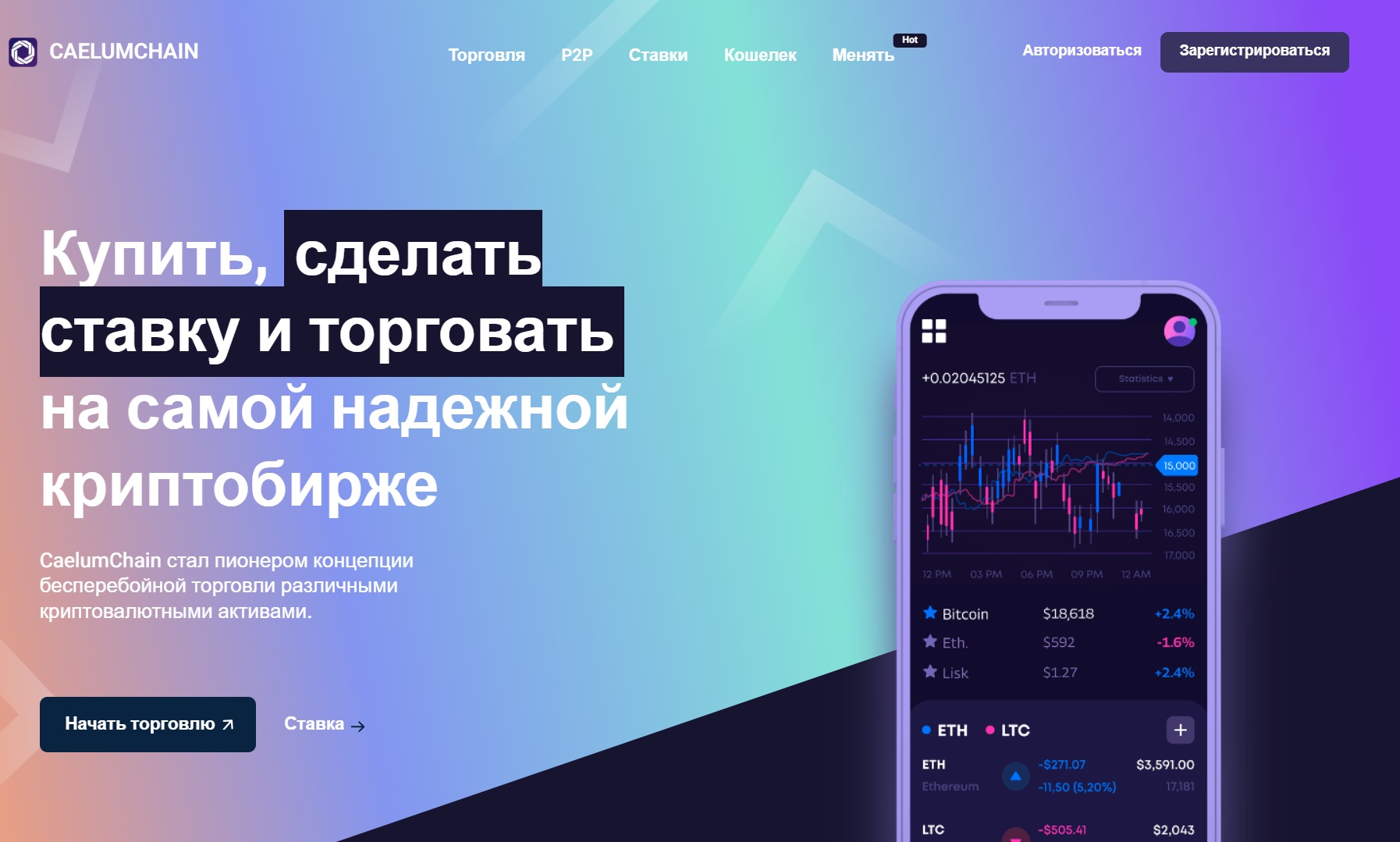 CaelumChain информация